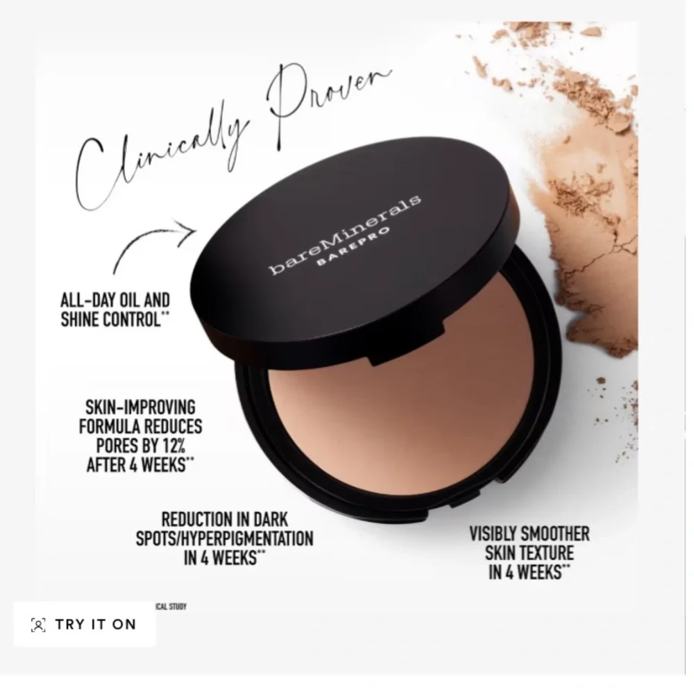 Bare Minerals NWT Medium Neutral 35 Barepro 24 Hour Skin Perfecting Makeup